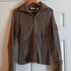 DKNY Jeans Womans Sz Medium Zipup